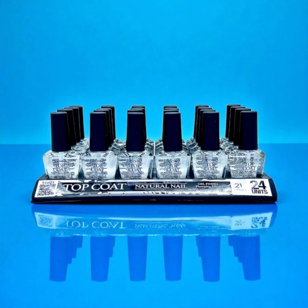 Top Coat Transparent DDONNA – Effet Gel Ultra Brillance pour Ongles