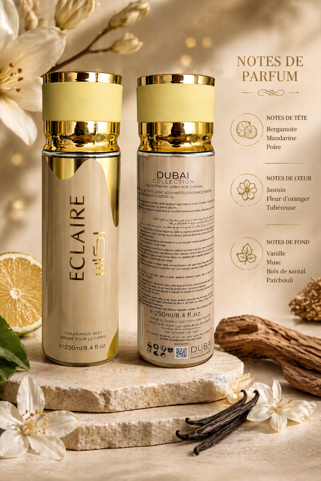 Eclaire Mist – Brume Parfumée Corps 250ml