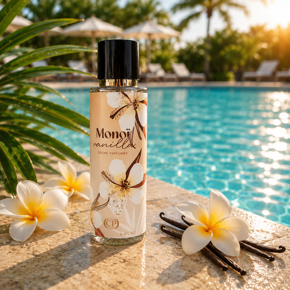 🌺 Brume Parfumée Monoï – Précommande | Évasion tropicale au quotidien