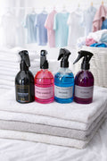 Spray parfumé textile – senteur coton frais, rose vanille, savane & illegal – longue tenue