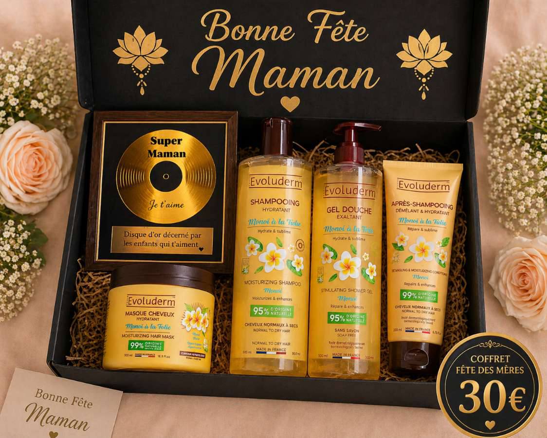 🌸 Coffret Fête des Mères “Super Maman” – Soin & Beauté Édition Premium