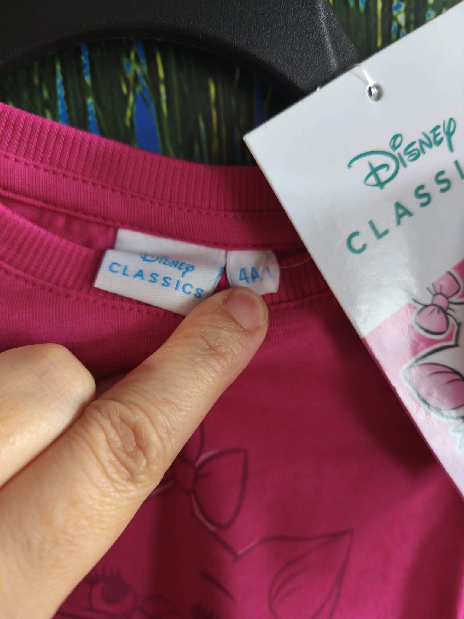 T-shirt Disney Marie Les Aristochats Fille Rose - 4 Ans