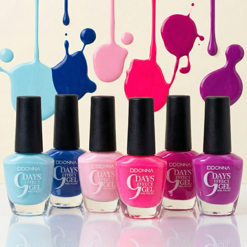 Vernis à ongles gel – Effet 9 jours | Couleurs tendance
