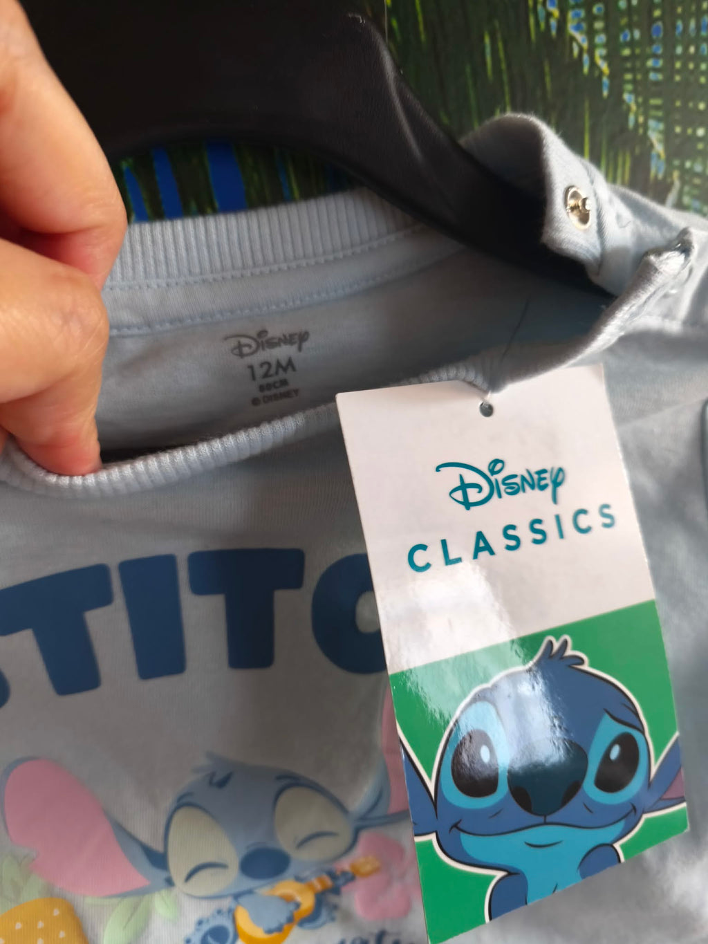 Ensemble bébé Disney Stitch Summer Party bleu - 2 pièces - 12 mois