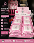 DDONNA Makeup Remover Pinky – Lingettes Démaquillantes Parfum Yara Rose 30 Pièces