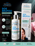 Ultra Retinol Complex SOS Brufoli – Gel Nettoyant Visage Anti-Imperfections 100 ml