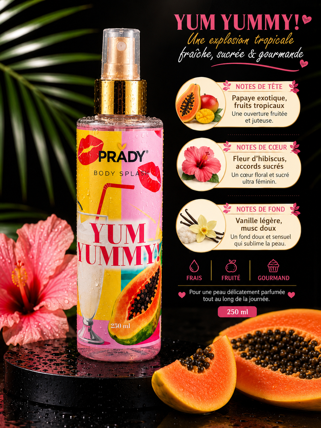 Body Splash “Yum Yummy” – Prady