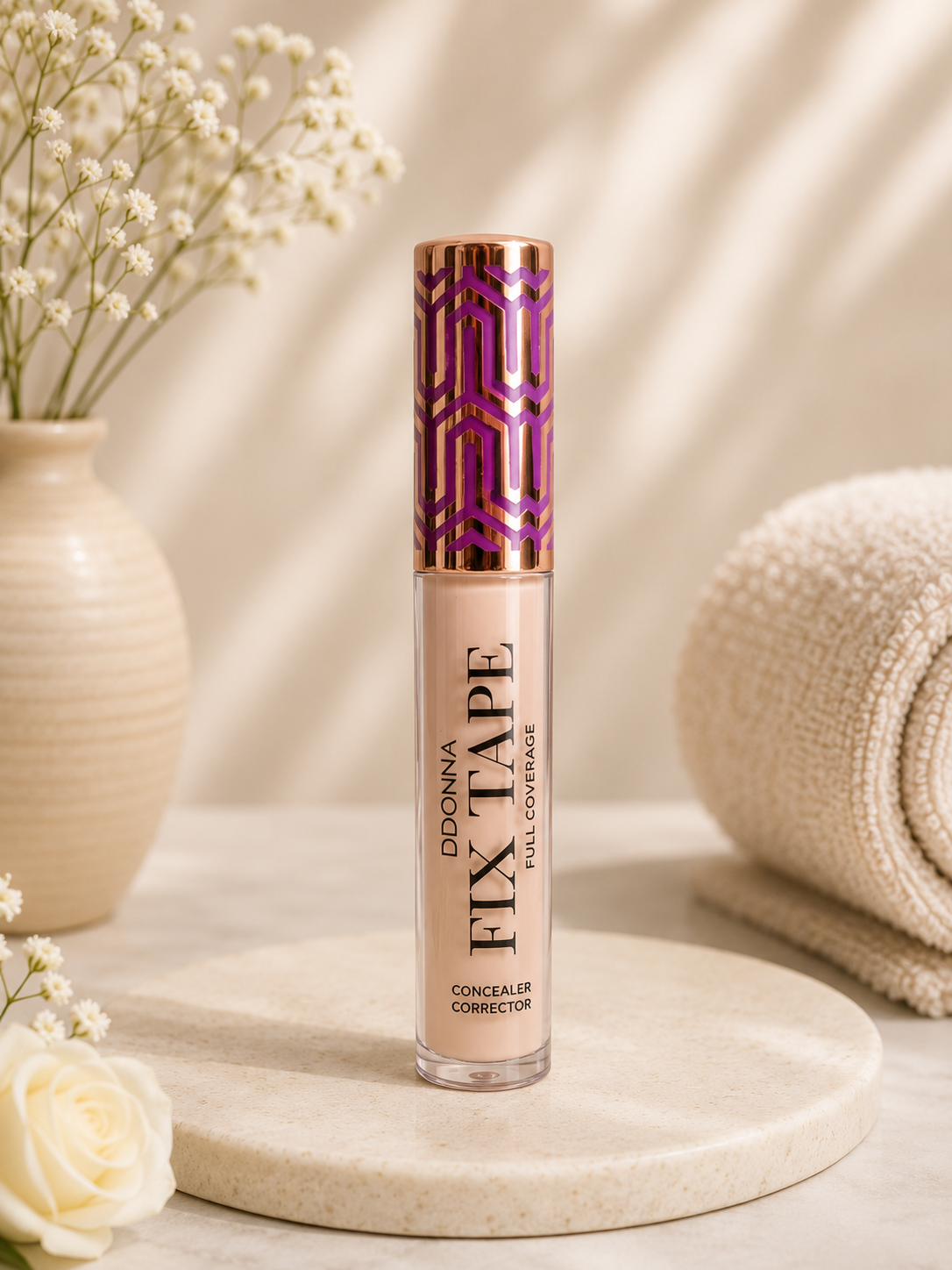 Correcteur Liquide DDONNA Fix Tape – Full Coverage Anti-Cernes Haute Couvrance