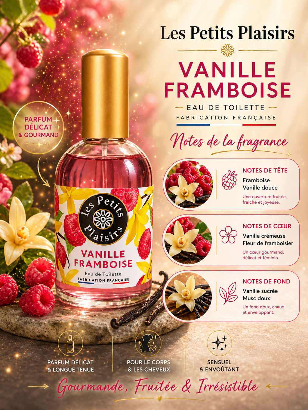🌸 Les Petits Plaisirs – Collection Eaux de Toilette