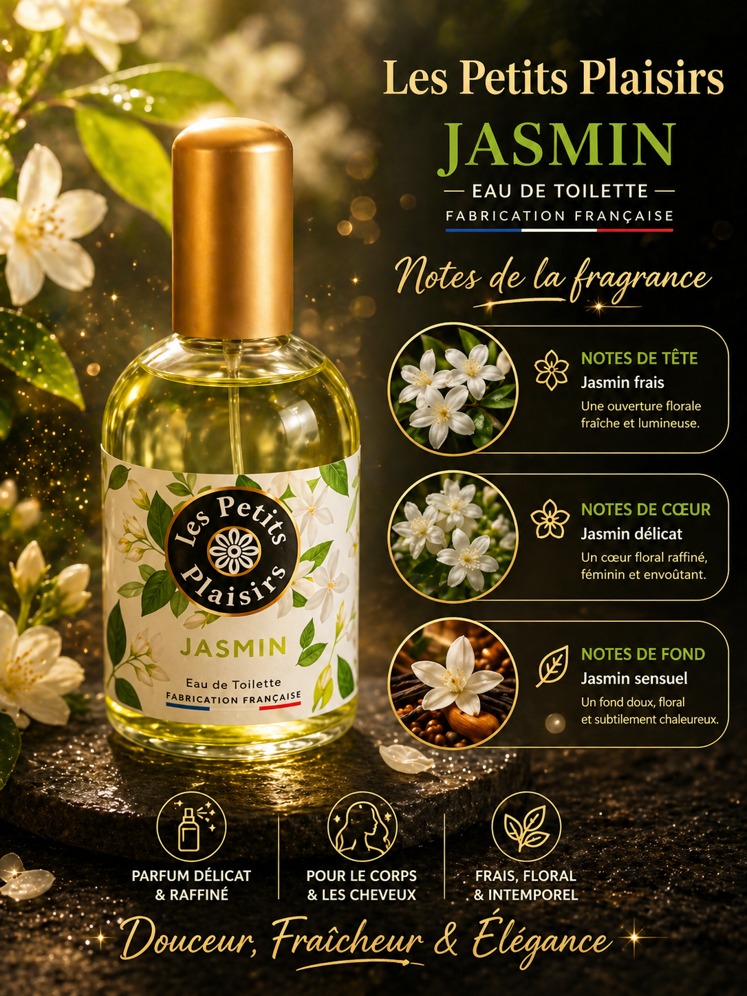 🌸 Les Petits Plaisirs – Collection Eaux de Toilette