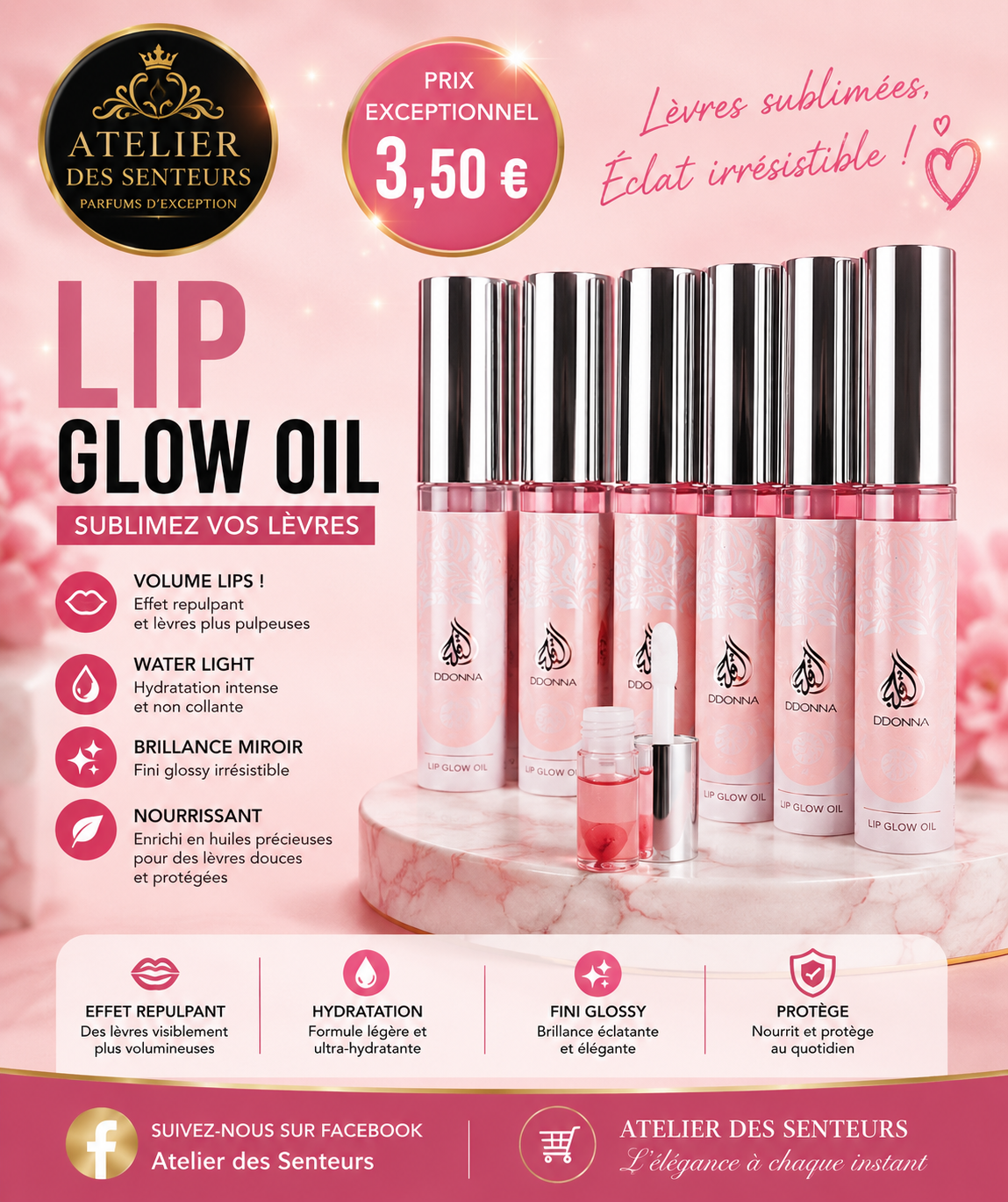 DDONNA Lip Glow Oil