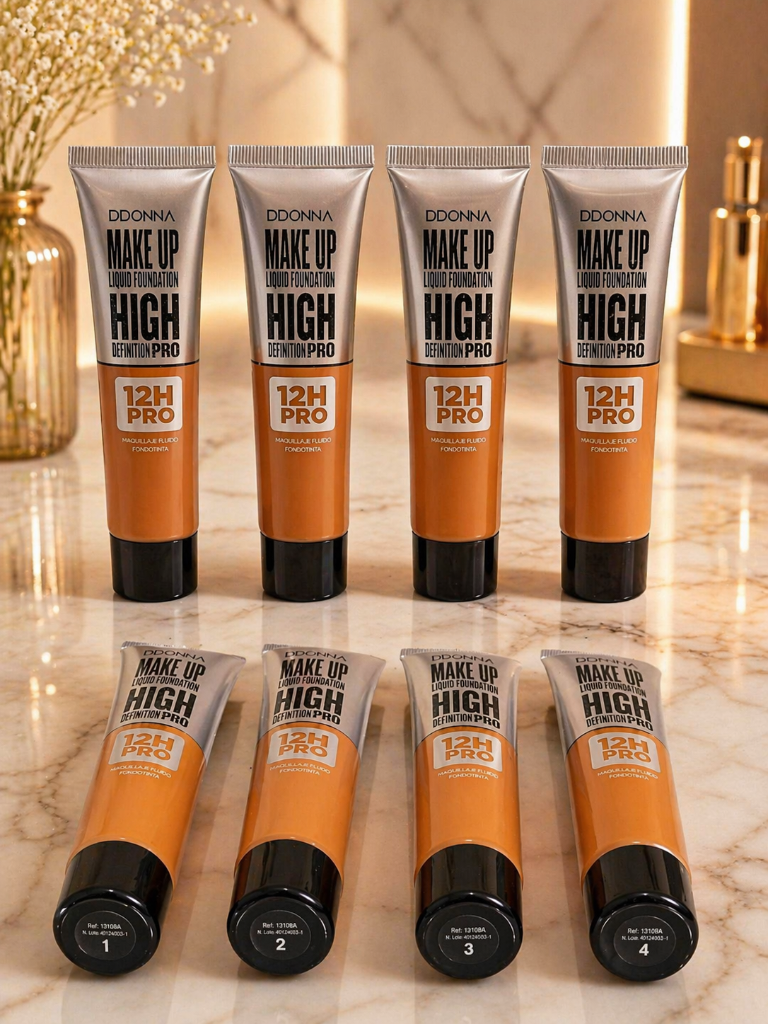 Fond de teint DDONNA High définition Pro 12H