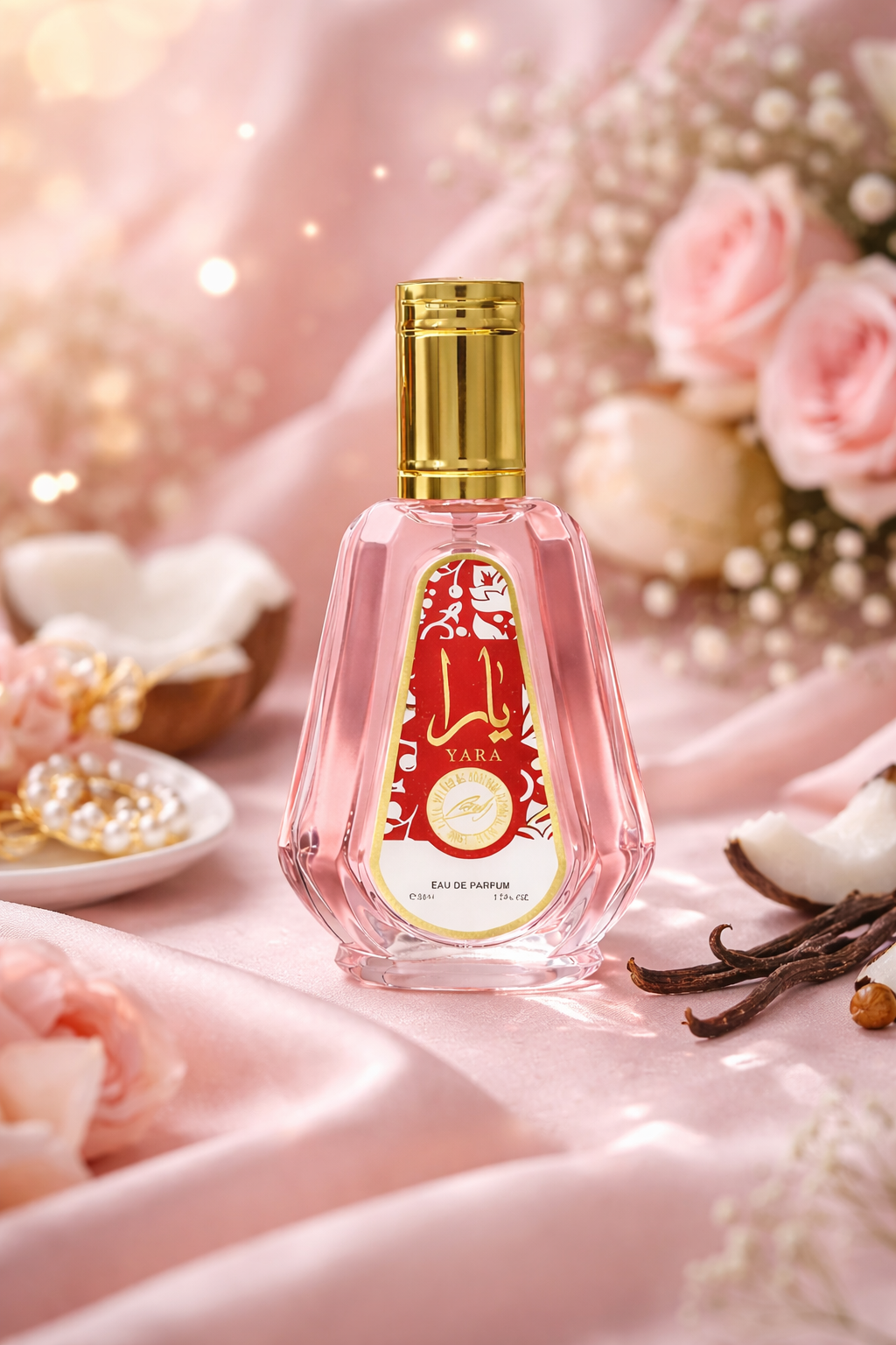 Parfum Femme 50ml – Yara – Parfum sucré viral TikTok – Longue tenue