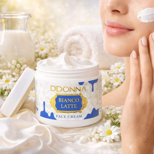 ✨ Crème visage hydratante Bianco Latte – Douceur & éclat naturel