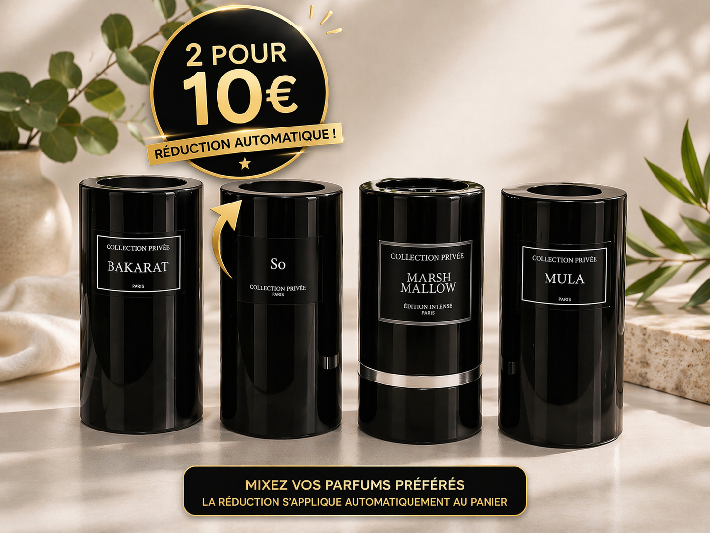 Parfum luxe Collection Privée – Fragrance intense longue tenue